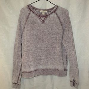 Purple Sweatshirt from Forever 21 in Small